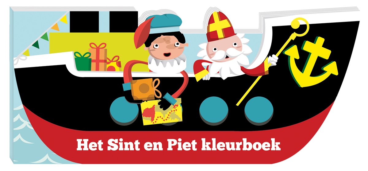 Het Sint en Piet kleurboek
