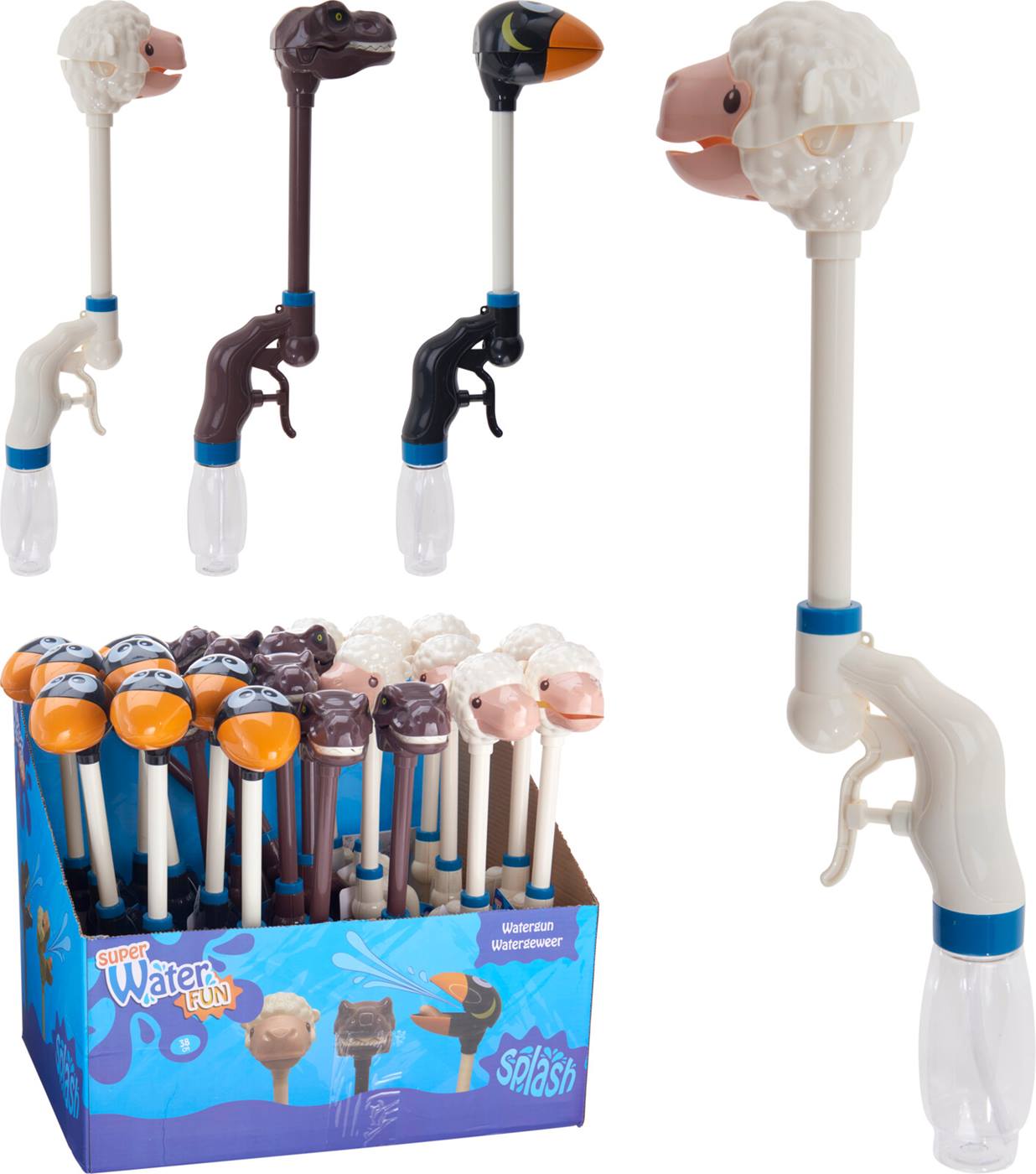 Waterpistool dieren 38cm