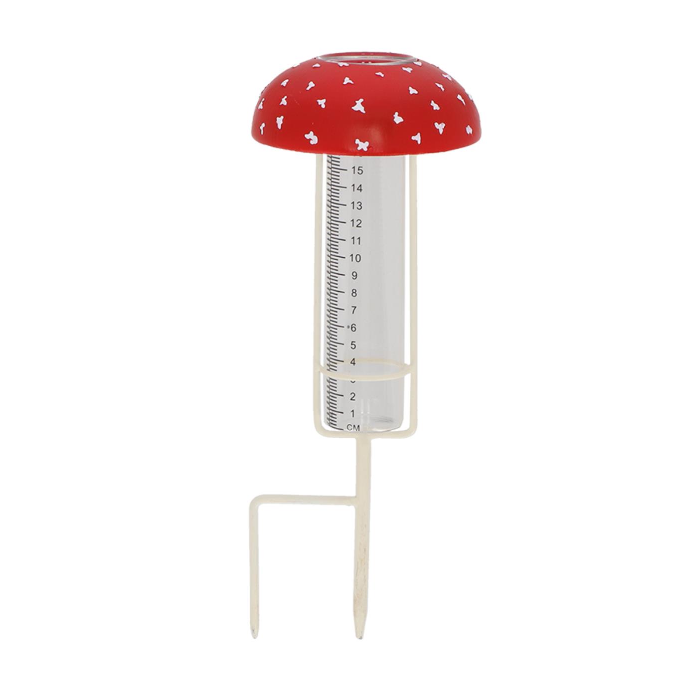 Esschert Design Regenmeter vliegenzwam