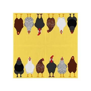 Esschert Design servetten kippen 33x33cm