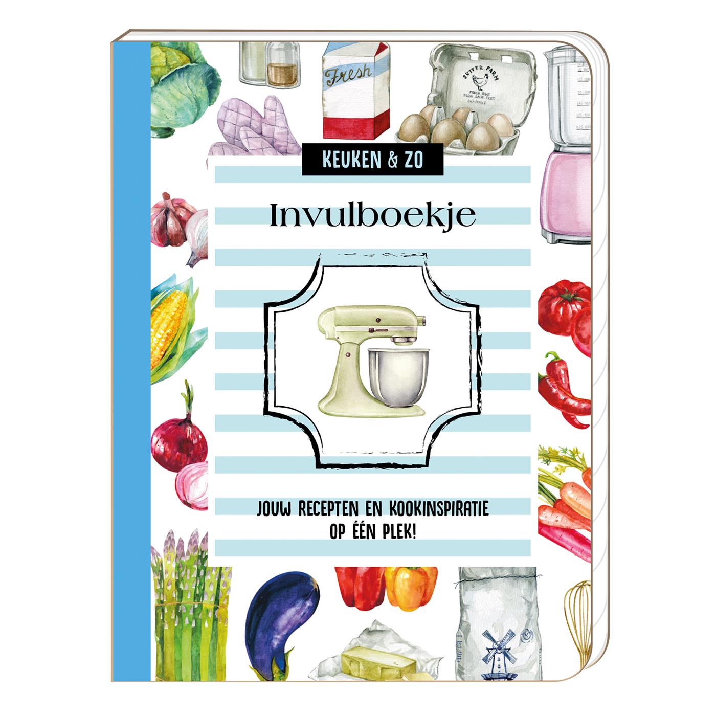 Keuken & Zo invulboekje