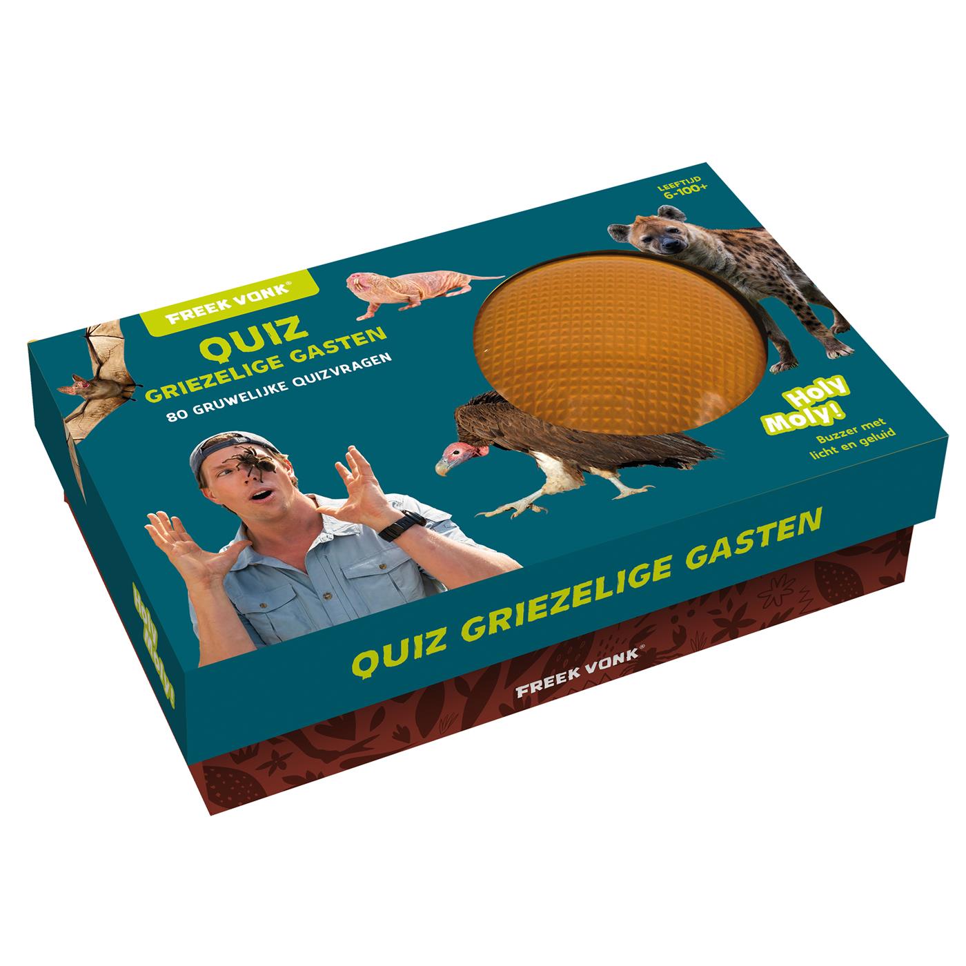 Freek Vonk Dierenquiz Griezelige gasten