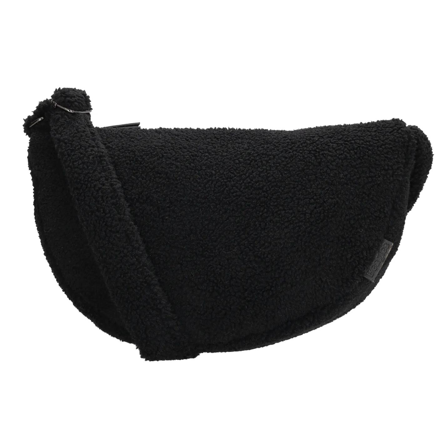 Beagles Teddy Schoudertas 34x21cm zwart