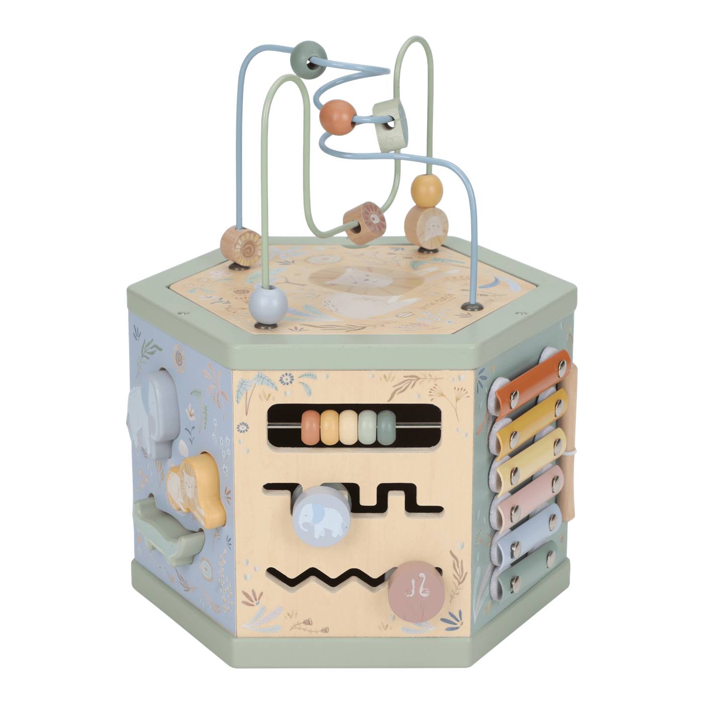 Little Dutch Safari Friends activiteitenhexagon FSC