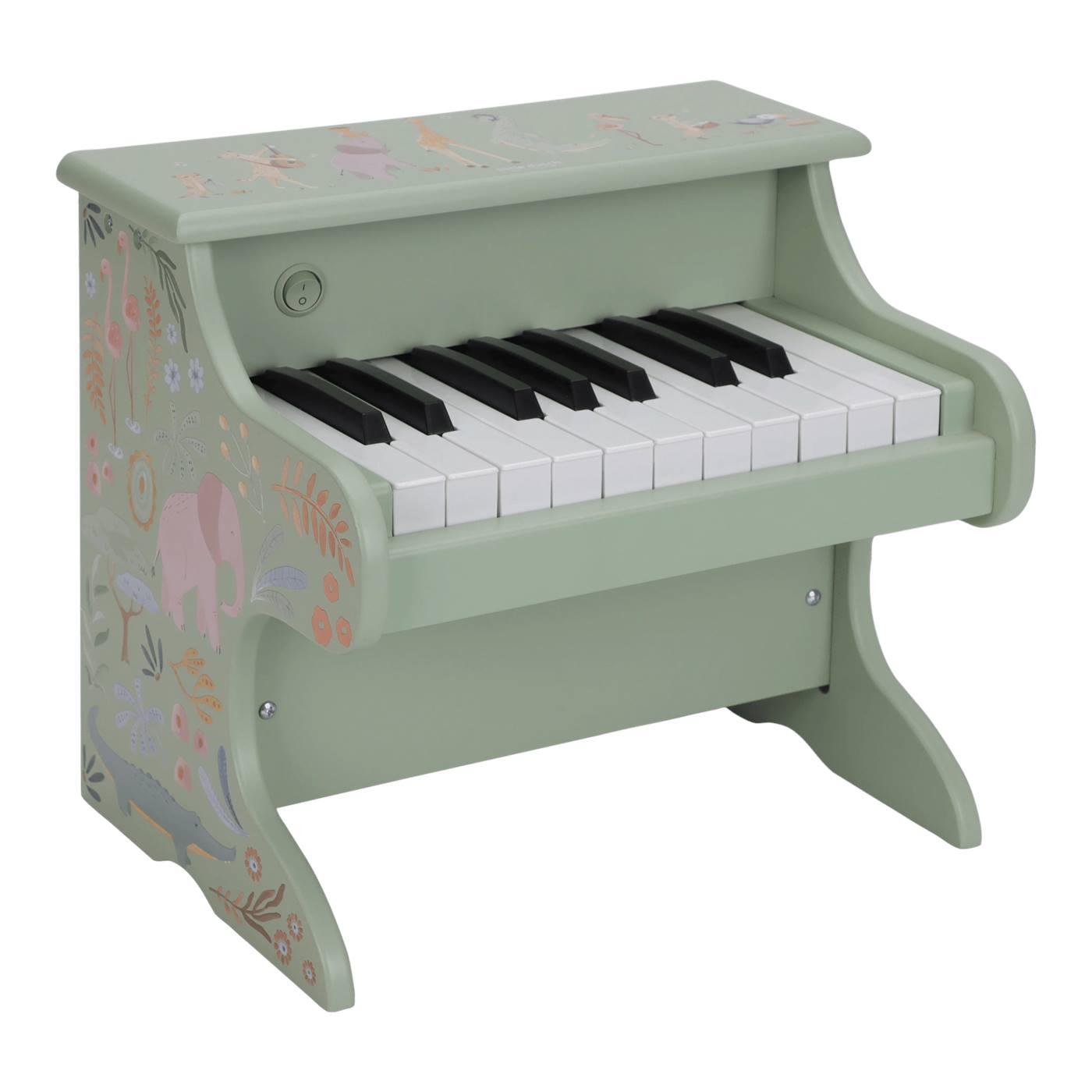 Little Dutch Safari Houten piano green