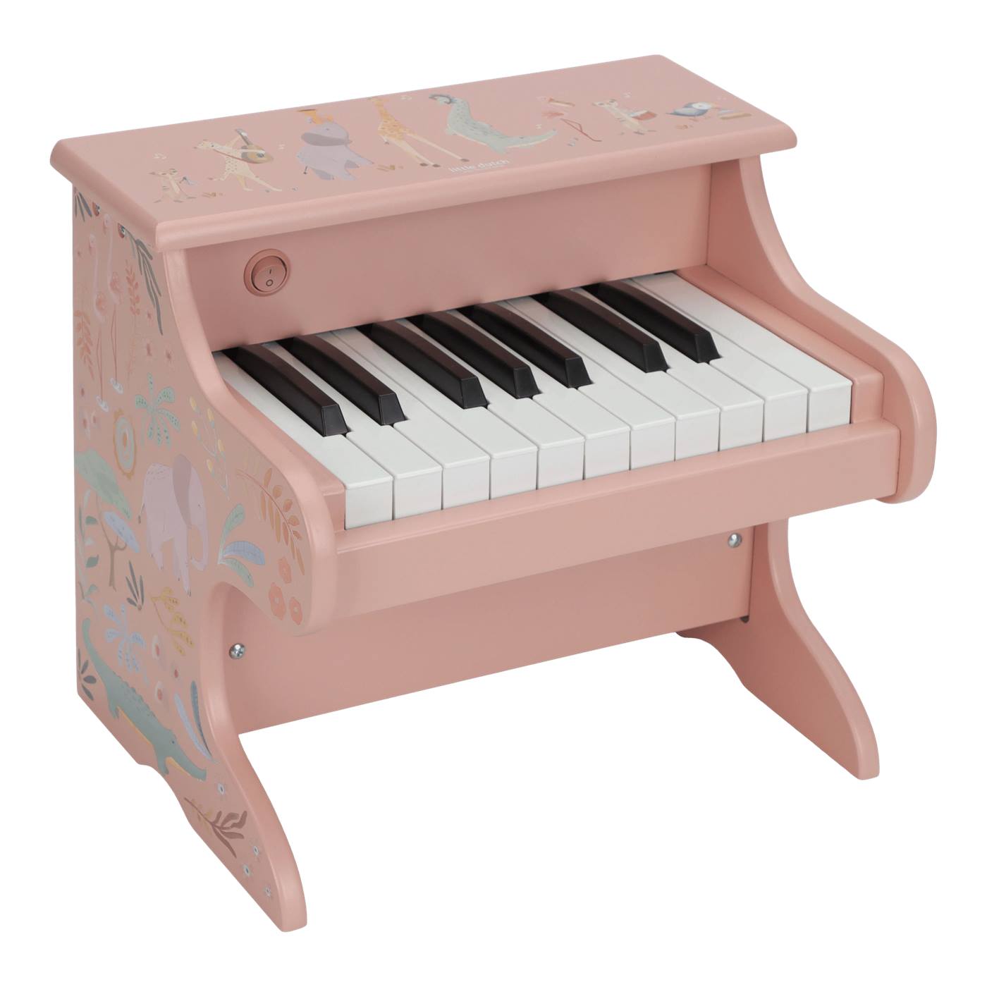 Little Dutch Safari Houten piano pink