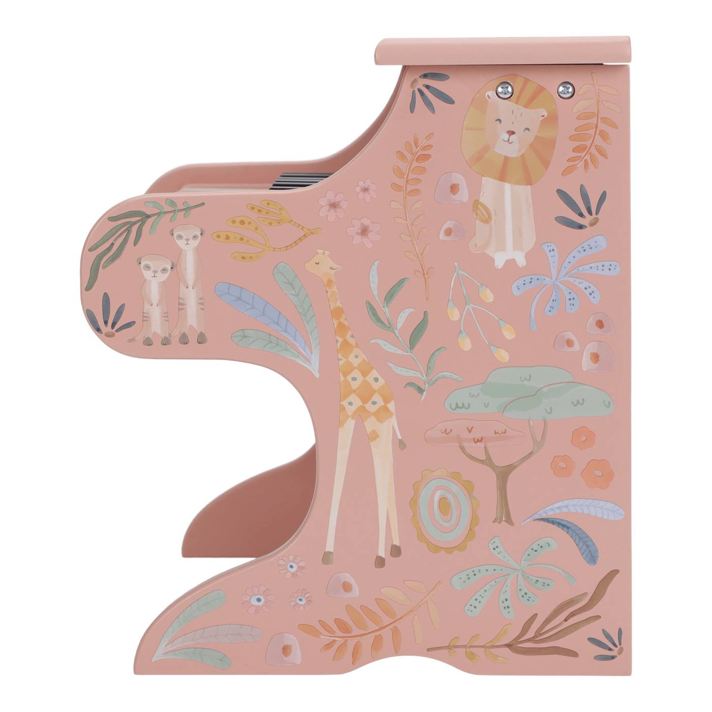 Little Dutch Safari Houten piano pink