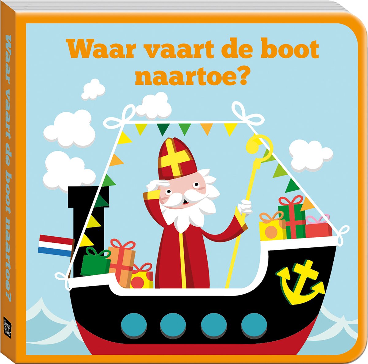 Kartonboek Waar vaart de boot naartoe?