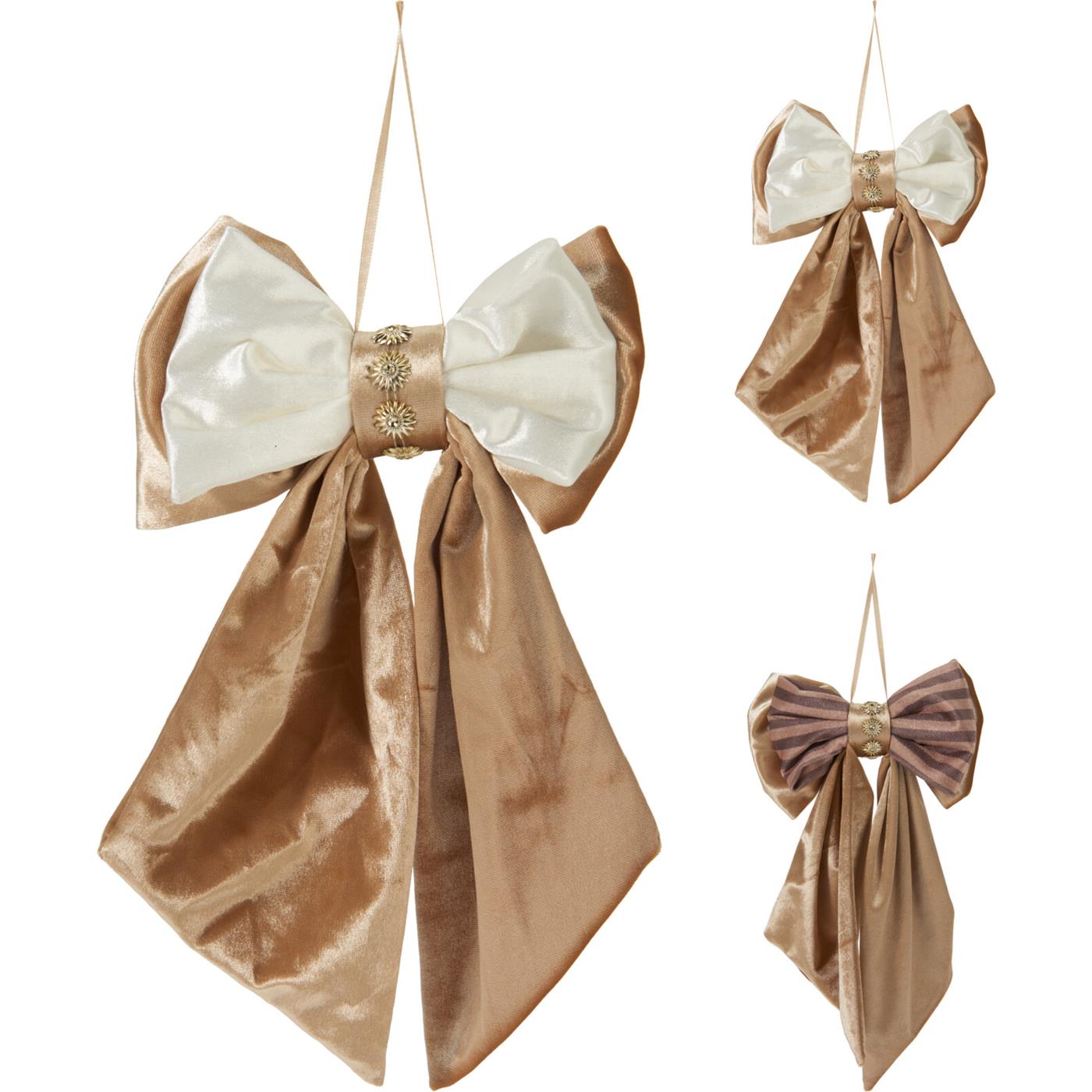 Strik 32cm hangdeco 2ass kleuren